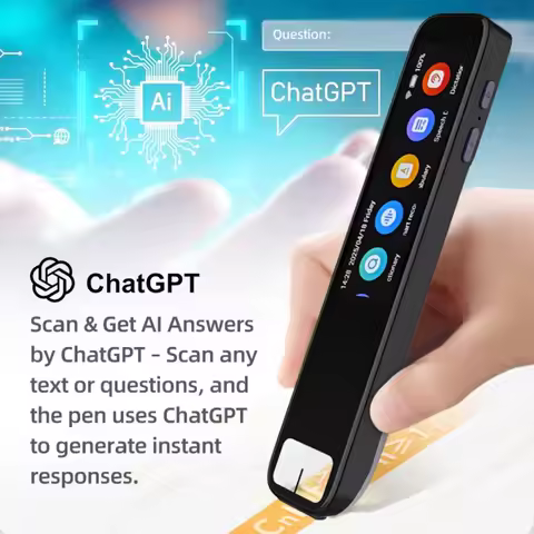 AI Smart Scan Translator Pen 150 Languages Offline Translation Pen for Dyslexia Scan Reader Pen BT C