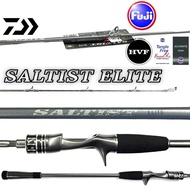 23 DAIWA fishing rod SALTIST ELITE CJ60MHB / LJ63MS Jigging Fishing Rod With 1 Year Local Warramty PACKING WITH PVC