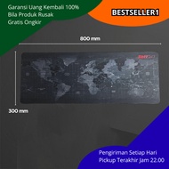 Gaming Table Mouse Pad World Map Motif Waterproof Anti-Slide Thick Stitching Durable Precision For S