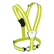 Amphipod Xinglet Vest, Outdoor High Visibility Reflective Straps Safety Vest for Road Running, Joggi