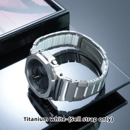 Ga-2100 G-Shock นาฬิกา Casio ดัดแปลง GA2100 Ga2110 Ga-b2100ซีรีส์303สแตนเลสนาฬิกาข้อมือสายเหล็กอุปกร