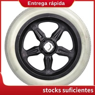 12 Inch 1/2x2 1/4 Inflatable Solid Tire Wheel Aluminum Key Slot Flange City Cavalier Thread Style Ki