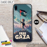 Case SAMSUNG A10S - Casing SAMSUNG A10S [Free Palestine] Silicone SAMSUNG A10S - Casing Hp - Casing Hp - Case Hp - Case Latest - Case - Softcase - Softcase Glass