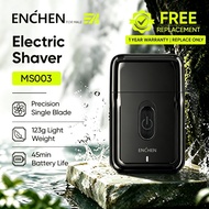 Enchen MS003 Mesin Cukur Janggut Mini Electric Shaver Portable Foil Shaver With Pop-up Sideburn Trim