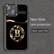 Luxury Letter B Case For Vivo Y77 Y77E Y50 Y51 2020 Y52S Y7S Y70S Y72 Y73S Y76S Soft Phone Case With