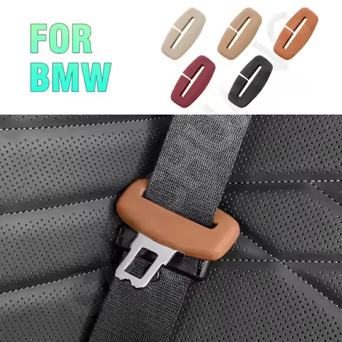 Car Seat Belt Cover For BMW F20 F40 F22 F30 E90 F32 F10 M3 Silicone Protective Cover Safety Belt Pro