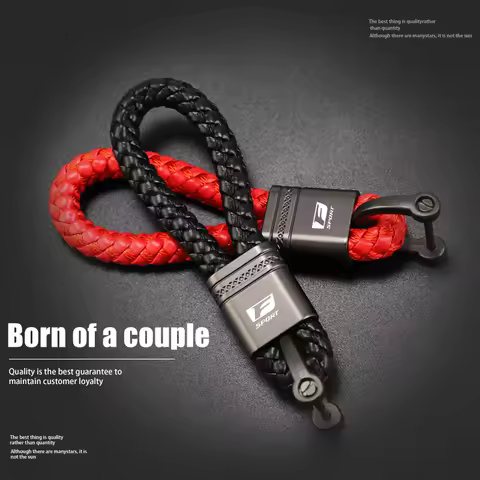 Car Styling Keychain Leather Woven Rope Metal Key Ring For F SPORT Lexus GX460 Ct200h IS250 ES 220D 