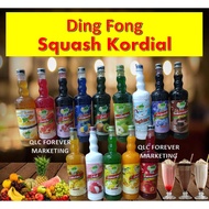 Ding Fong Squash Kordial Ice BLended Flavour Perasa Air Thailand (760ML)