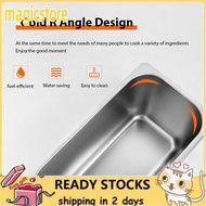 magicstore 4L/4.2Qt Electric Deep Fryer with Removable Oil Filtration Basket Stainless Steel 60-200℃