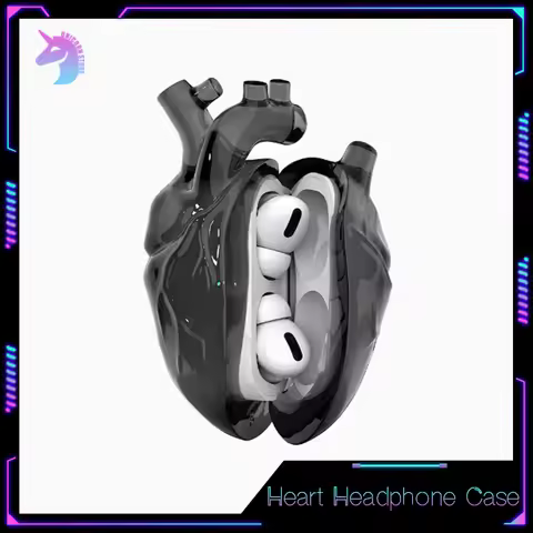 808FC Heart Headphone Case 808 fc Earphone Case air pods pro2 Hearing Headphone Cases Customize For 