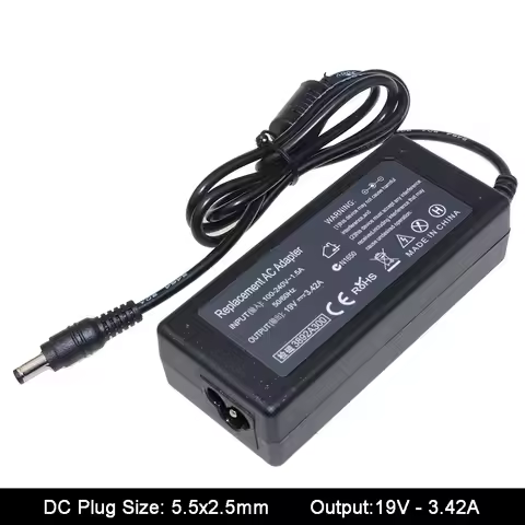 19V 3.42A 5.5*2.5mm Universal AC Power Adapter For Asus Toshiba F3 x55 A3 A8 F6 F8 F83CR X50 Z9 S1 A