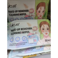 Excue Makeup Remover Wipes – Tisu Pembersih Solekan | Lembut, Melembap & Bersih Sepenuhnya