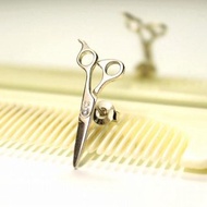 為理髮師創造的剪刀耳環　SV(銀色)