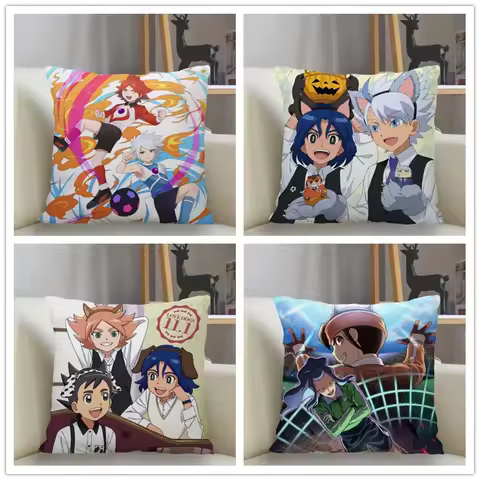 Musife New Custom Inazuma Eleven Pillowcase Sofa Decorative Cushion Cover Pillowcase Home Decor Drop