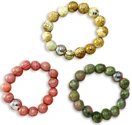 Anxiety Rings | Natural Stone Beads | Three Colors | Anxiety Rings for Women | Anxiety Ring | Anxiet