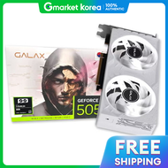 GALAX | การดจอ GALAX GeForce RTX 5050 WHITE OC D6 8GB DUAL HDMI