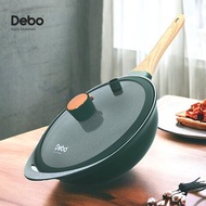 德鉑Debo 美型單把微壓不沾炒鍋 32cm
