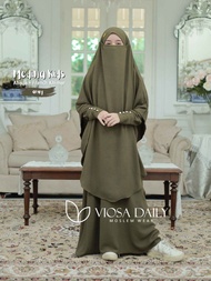 MEDINA SET FRENCH KHIMAR GAMIS ANAK SET JILBAB CADAR