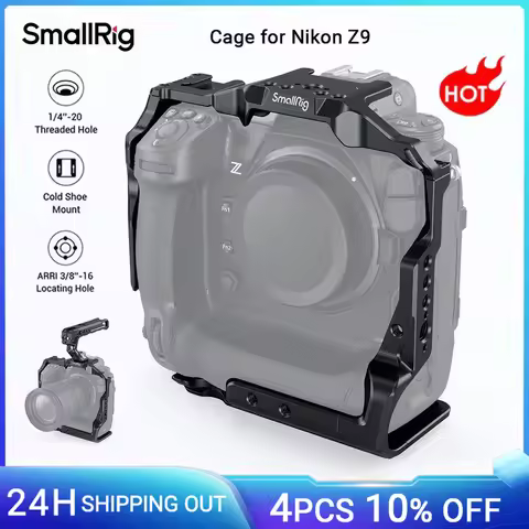 SmallRig Z9 Camera Cage for Nikon Z9 Aluminum Alloy Camera Video Cage Film Movie Making Cage with Sh