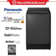 Panasonic 15.5KG TD Inverter Top Load Fully Washer NA-FD155X3BT (Black Silver)