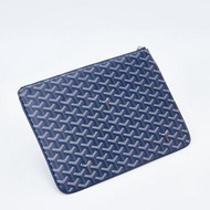 ㍿ goya Wallet France For GoyardˉDog Teeth Clutch Change Mobile Phone Bag Limited Printed mini Genuine Leather Men Women