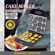 Waffle Maker Cake Maker Mini Pie Baker Quiche Maker Pancakes Maker Cookies Maker Breakfast Machine C