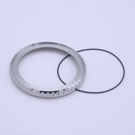 Knurled Watch Bezel Fit  SKX007 SKX009 SRPD Watch Case Rims Stainless Steel Ring Fit SKX011 SKX171 SKX173 Silver Polished Finish