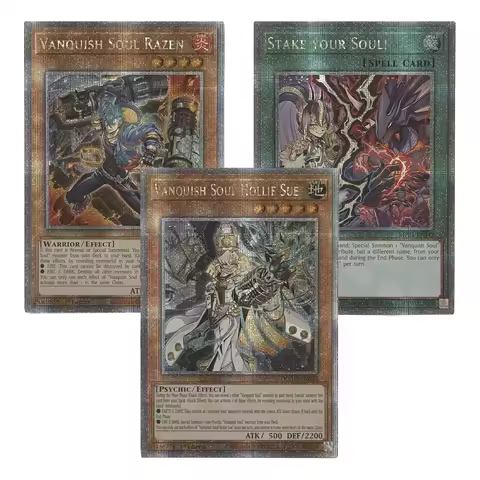 Yu-Gi-Oh! Collection DIY Proxy Cards Stake your Soul Vanquish Soul Hollie Sue Vanquish Soul Razen No