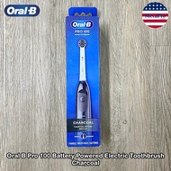 Oral-B® Pro 100 Battery Powered Electric Toothbrush ออรัลบี แปรงสีฟันไฟฟ้า ใช้แบตเตอรี่