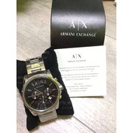Armani Exchange AX2084 時尚氣質穩重三眼錶