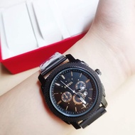 ♞Fossil stainless steel waterproof fashion watch for men women like automatic Accessories  No tarni