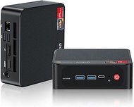 Beelink SER5 MAX Mini PC, AMD Ryzen 7 6800U (8C/16T, up to 4.7GHz), 24GB LPDDR5 500GB NVME SSD, Mini