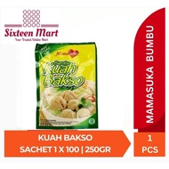 MamaSuka Bumbu Kuah Bakso / MamaSuka Seasoning | Indonesian Seasoning | Sachet 1 x 100gr |  250gr (SG)