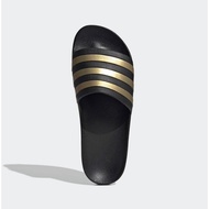 Physical Store Adidas Adilette Aqua Men Women Sandals Slippers Black Gold EG1758