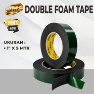 HIJAU DOUBLE FOAM TAPE THICK GREEN DOUBLE FOAM TAPE/ DOUBLE FOAM TAPE ADHESIVE/ DOUBLE FOAM TAPE INS