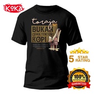 T-Shirt Distro Premium - KOPI - Kaos Khas Tana Toraja - TRJ2