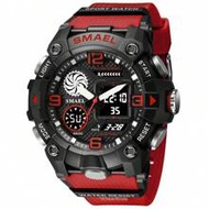 Smael Pointer Dual Display Electronic Sports Watch, Multifunctional Waterproof Watch For Men & Stude
