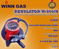 REGULATOR WIN GAS W 900 METER / REGULATOR WIN GAS PENGAMAN GANDA / REGULATOR DOUBLE LOCK