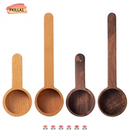 FKILLAONE Measuring Spoon Kitchen Accessories Coffee Bean Scoop Gram Scoop Wooden
