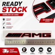 emblem amg redline black rear bonnet logo mercedes benz amg 45 logo