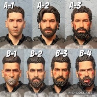 [1/12] Punisher 制裁者 頭雕 Marvel Legends Mafex Shf Mezco