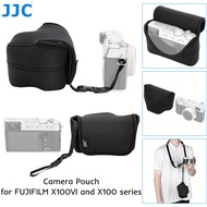 JJC Camera Pouch fits Fuji X-E5 XE5 and XF 23mm F2.8 R WR Lens, X100VI X100V X100T X100F X100S X100 