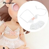 [Phenovo] Doll Clothes for 1/8 BJD Dolls, Summer  for Dolls, Photo Props, Trendy Miniature , to Dres