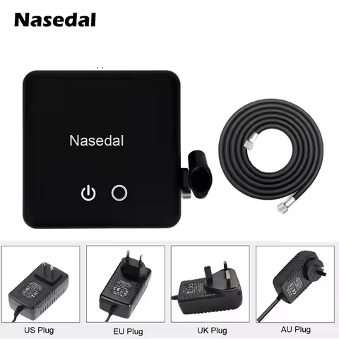 Nasedal Air Compressor Auto-Stop function 36psi with 1.8M Air Hose for Model Painting Nail Tattoo Ca