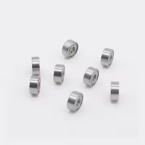 8pcs 4WD Mini Racing Car 620 Chassis Conversion Bearing，520 Guide Wheel Gear Bearing，DIY Modificatio