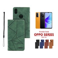Case OPPO A77s/A57 4G/A57s Flip Premium Leather Case HP Protective Case