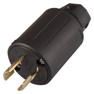 2222N アメリカン電機 引掛形　ナイロンプラグ　2P20A250V
