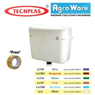 TECHPLAS Elegen Flush Low Level Plastic Flush Cistern Toilet Cistern Tandas Kotak Jamban Kotak 9L 11
