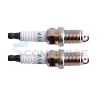2PCS Normal Solid Terminal Spark Plug K7RTC Replace Fit For Candle 6097 BKR7E Denso D148 HONDA 98079