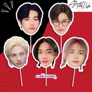Stray KIDS FACE FAN: HJIN handfan, kpop FAN, character FAN, FACE FAN, party mask
